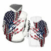 Fishing American Flag Hoodie All Over Print For Men & Women TH1244