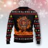 Awesome Firefighter Ugly Christmas Sweater | For Men & Women | Adult | US5286