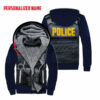 Police Costume Halloween Cosplay Custom Name Fleece Zip Hoodie All Over Print | For Men & Women | FN1353