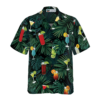 Orange prints front of The Tropical Bartender Hawaiian Shirt