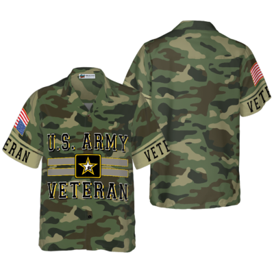 OrangePrints.com -The US Army Veteran Hawaiian Shirt