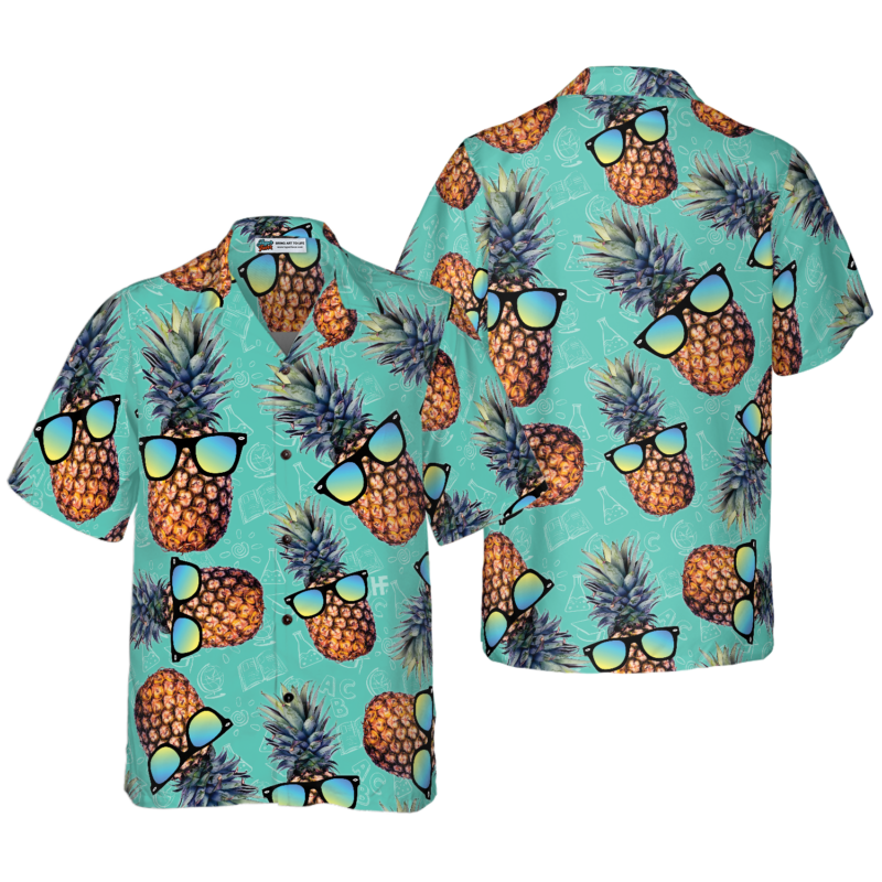 OrangePrints.com -Chill Pineapple Teacher Hawaiian Shirt, Teacher Shirt for Men And Women, Best Gift For Teachers