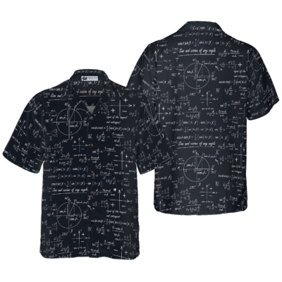 OrangePrints.com -Math Teacher Hawaiian Shirt
