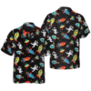 OrangePrints.com -Outer Space Astronaut Cute Hawaiian Shirt