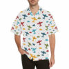 Airplane Pattern Print Design 06 Men's Hawaiian Shirt