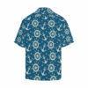 Anchor Pattern Print Design 01 Men's Hawaiian Shirt