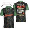 OrangePrints.com -I Am A Math Teacher Custom Polo Shirt