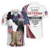 OrangePrints.com -Every Veteran Is A Hero Polo Shirt, Eagle American Flag Polo Shirt, Patriotic Veteran Shirt For Men