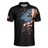 Orange prints front of Correctional Officer My Craft Allows Me To Discipline Anything Skull Polo Shirt, Ripped American Flag Polo Shirt, Officer Shirt For Men