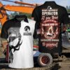 Orange prints model Heavy Equipment Operator Proud Skull Polo Shirt, If You Think You Can Do My Job Skull Heavy Equipment Operator Shirt