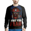 OrangePrints.com -I Fight What You Fear Firefighter Print Men's Sweatshirt