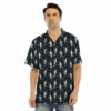 OrangePrints.com -Astronaut Cute Print Pattern Men's Hawaiian Shirt