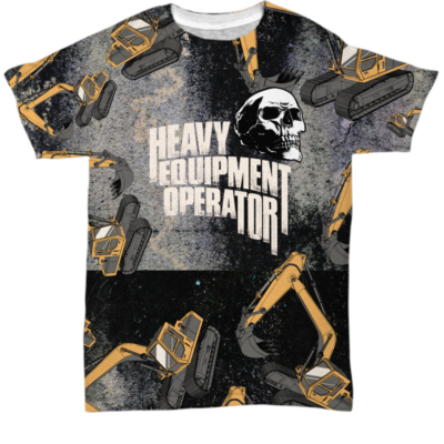 OrangePrints.com -Heavy Equipment Operator T-Shirt