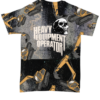 Orange prints Heavy Equipment Operator T-Shirt
