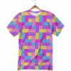 OrangePrints.com -Video Game Colorful Block Puzzle Print T-Shirt