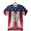 OrangePrints.com -American Astronaut Print T-Shirt