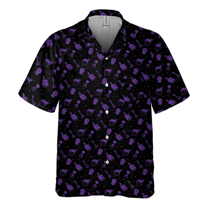 Orange prints DnD Hawaiian Shirt – Magic Pattern-SP12042322DS02