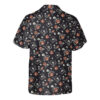 Orange prints DnD Hawaiian Shirt – Skeleton Rolling Dice-SP12042329DS02