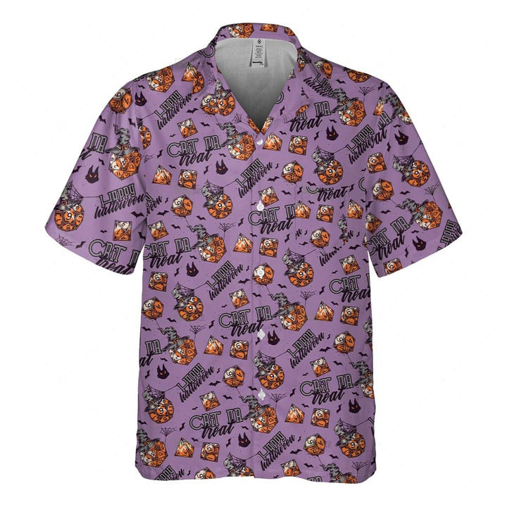 Orange prints DnD Hawaiian Shirt – Spooky Halloween-SP12042317DS02