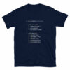 Orange prints Funny Python Language - Nerd Shirt - Developer T-Shirt - Programmer Tee