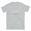 Orange prints Quarantine 2020 JavaScript - Geek Coding T-Shirt
