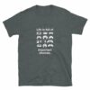 Orange prints Life is Full of Important Choices - Geek Video Gamer T-Shirt